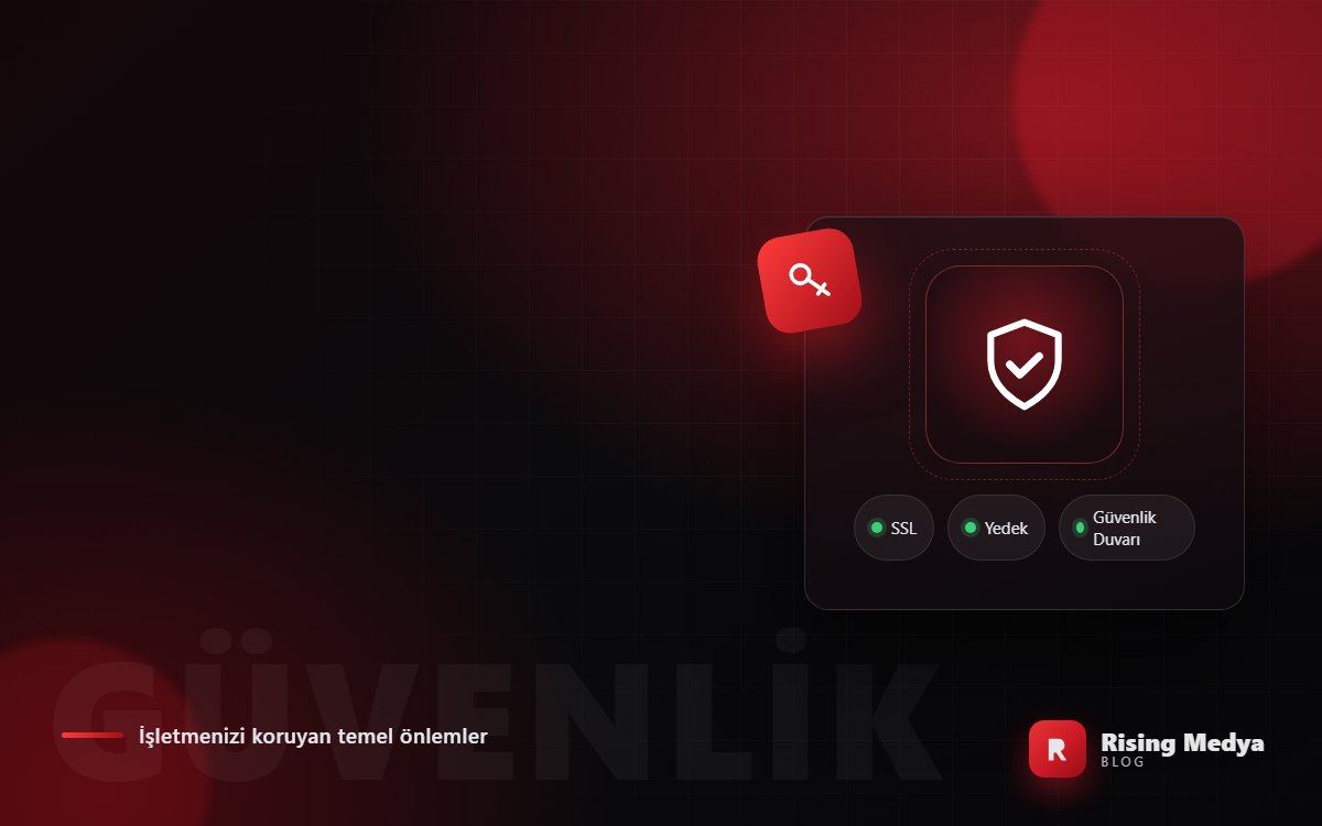 Web Sitesi Güvenliği: İşletmenizi Koruyan 8 Temel Önlem