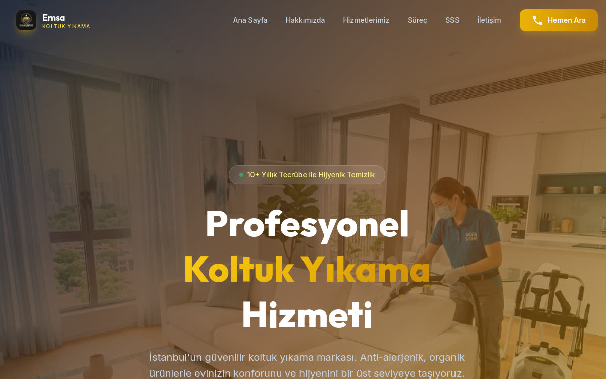 Emsa Koltuk Yıkama