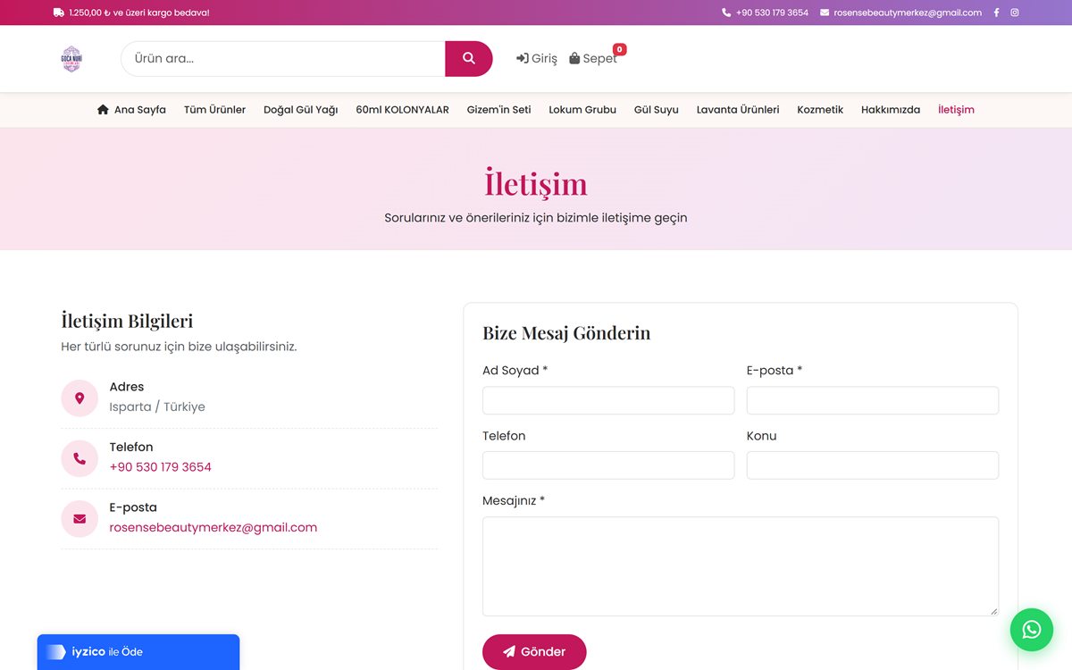 Gül ve Lavanta — E-Commerce Store — screen 3